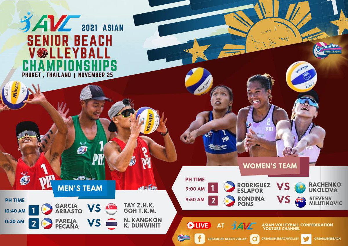 Creamline Beach Volleyball tweet media