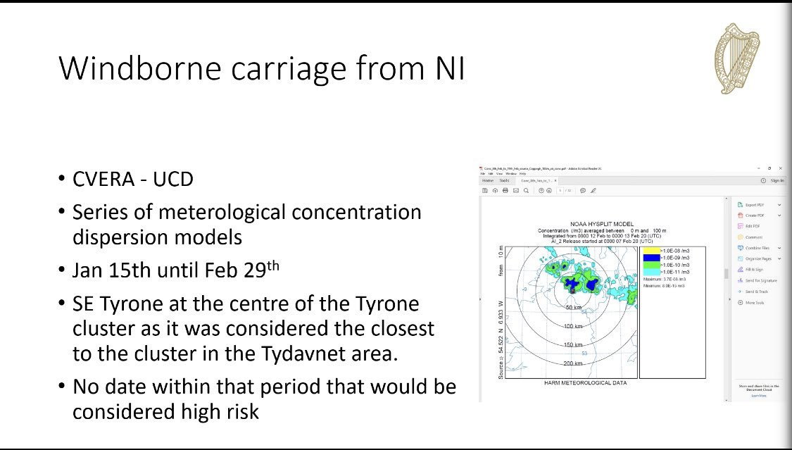ShaneMcAuliffe1's tweet photo. Thanks @Barrvett for the update on the spring 2020 LPAI outbreak on tonight’s @agriculture_ie emerging disease threats webinar, very interesting #AnimalHealthAwarenessWeek https://t.co/x6iZ7dqw3a