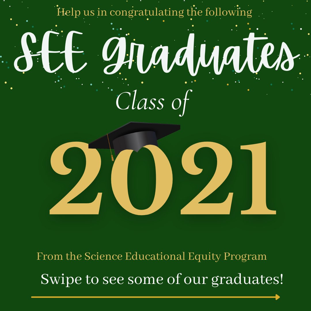 SacStateSEE's tweet photo. Congratulations to these awesome and hardworking students for finally making it to the finish line! Uriel and Nathalia. We proudly shout them out for being SEE's Class of 2021 Fall Graduates! 🎉🎓#SEEGraduates #SEEsuccess https://t.co/Ruc28WvCEX