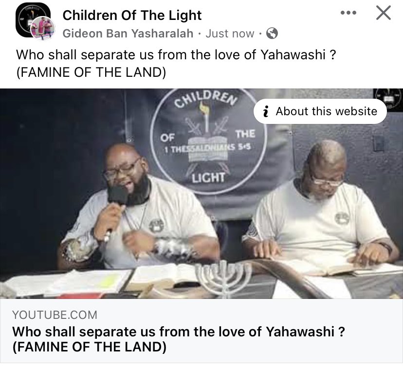 ChildrenoftheL's tweet photo. Who shall separate us from the love of Yahawashi ? (FAMINE OF THE LAND) https://t.co/24dbPbo8Oe https://t.co/tM4BQTJeS2