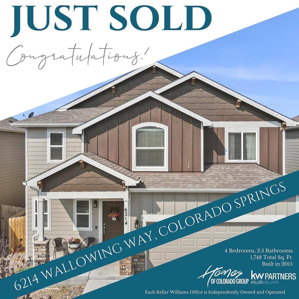 TheEricEstrada's tweet photo. Congratulations  to our friends Joseph Sotelo and Janai Sotelo for selling their old home and closing on their brand new home in Colorado Springs/Fountain. 

Appreciate you guys so much! Nothing but love and happiness for you and the family! 

#homesweethome #homesofcoloradogroup https://t.co/GvapPygvwr