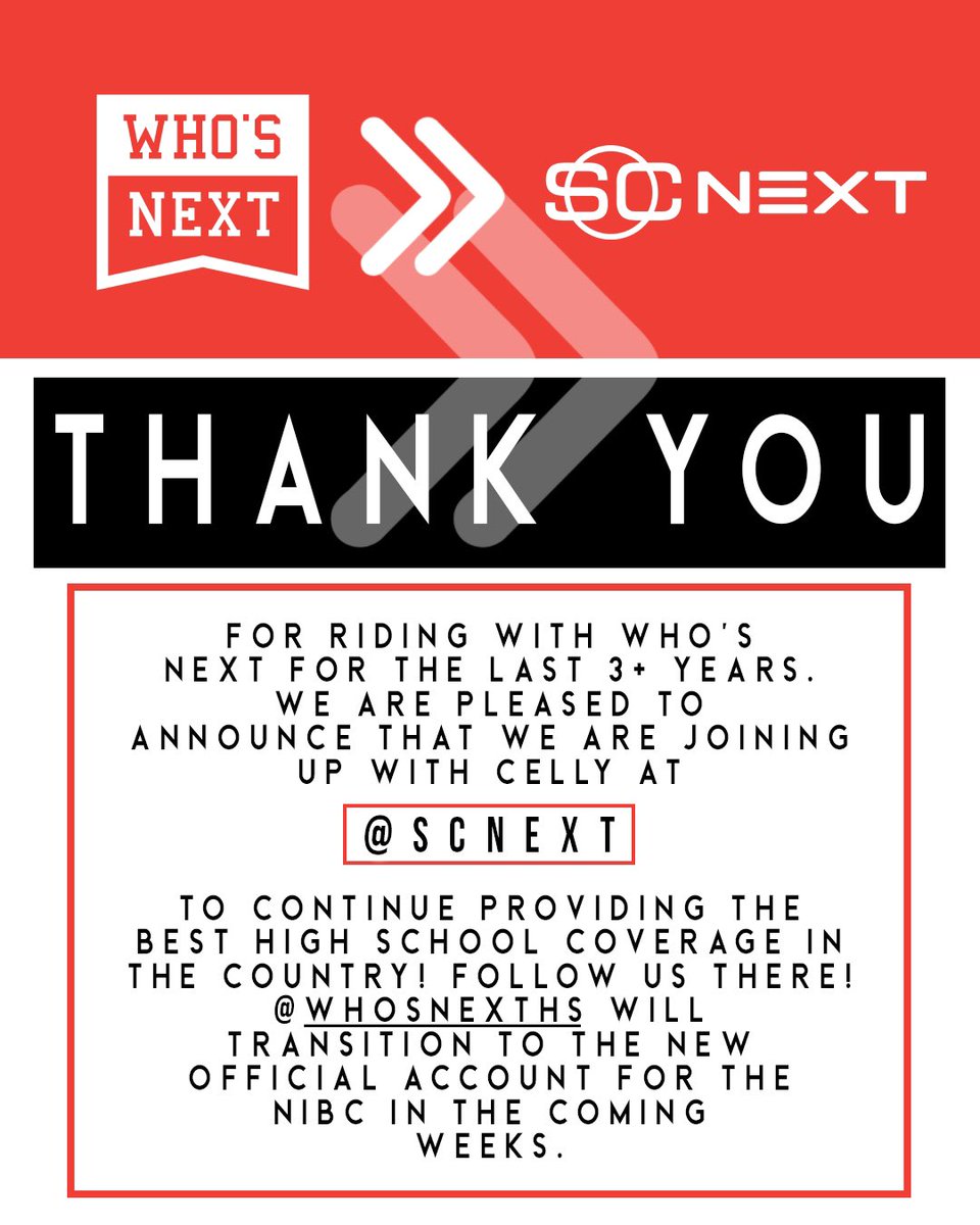Announcement! See y’all over at <a href="/SCNext/">SportsCenter NEXT</a> ✌️