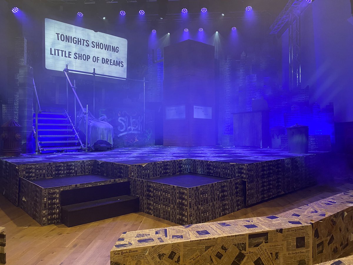 What an amazing first night with <a href="/ArdinglyMusic/">Ardingly Music</a> for Little Shop of Horrors! And a standing ovation for our Epic Cast! #dramaneverstops