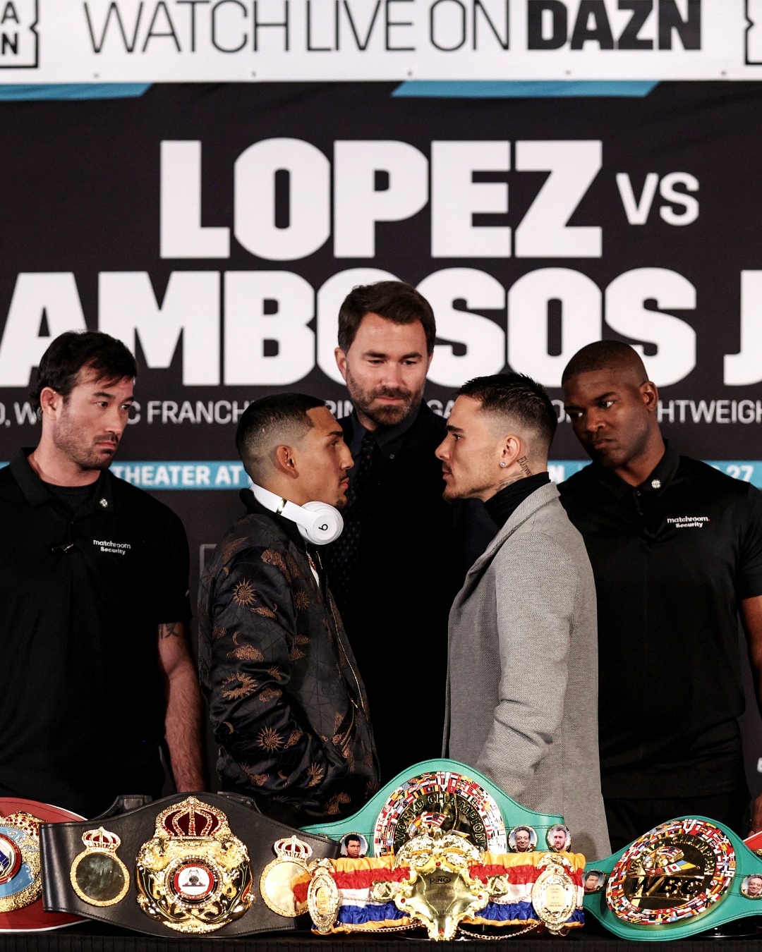 Dazn Boxing If The Press Conference Was Any Indication Saturday Night Is Going To Be A Spectacle Lopezkambososjr T Co Mgkquzqtlp Twitter