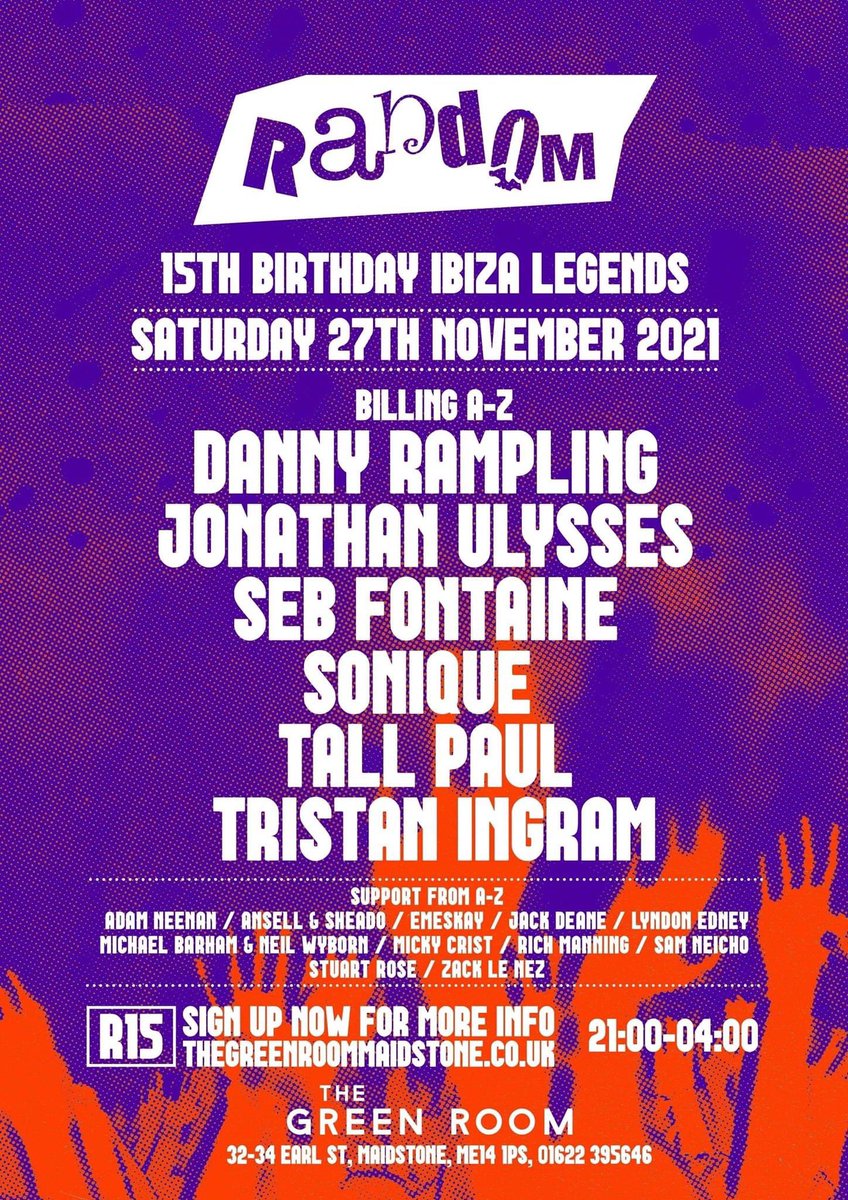 randomIBZ's tweet photo. 10 days to go. 
Ibiza comes to Maidstone.
FINAL TICKETS 🎫  → https://t.co/2RKLMRmTyL
See you on the dancefloor! https://t.co/C7uabJ5PsT