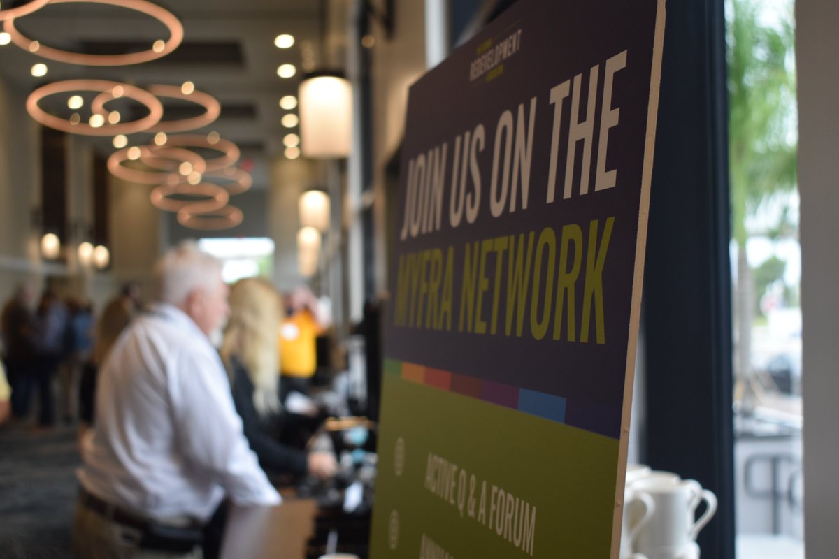 FLRedevel's tweet photo. Thank you to everyone who attended and supported the 2021 FRA Annual Conference! We were thrilled to see and connect with so many #redevelopment professionals at the event. Please enjoy some highlights from the conference #FRA2021 #flredevel #bettercities #communityredevelopment https://t.co/gpvjJ8g9N9