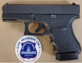 DCPoliceDept's tweet photo. In the last week, #DCPolice officers removed 56 illegal firearms from the streets of #DC and out of the hands of criminals.
#FirearmsFlashback https://t.co/Lvj6p6fBJe