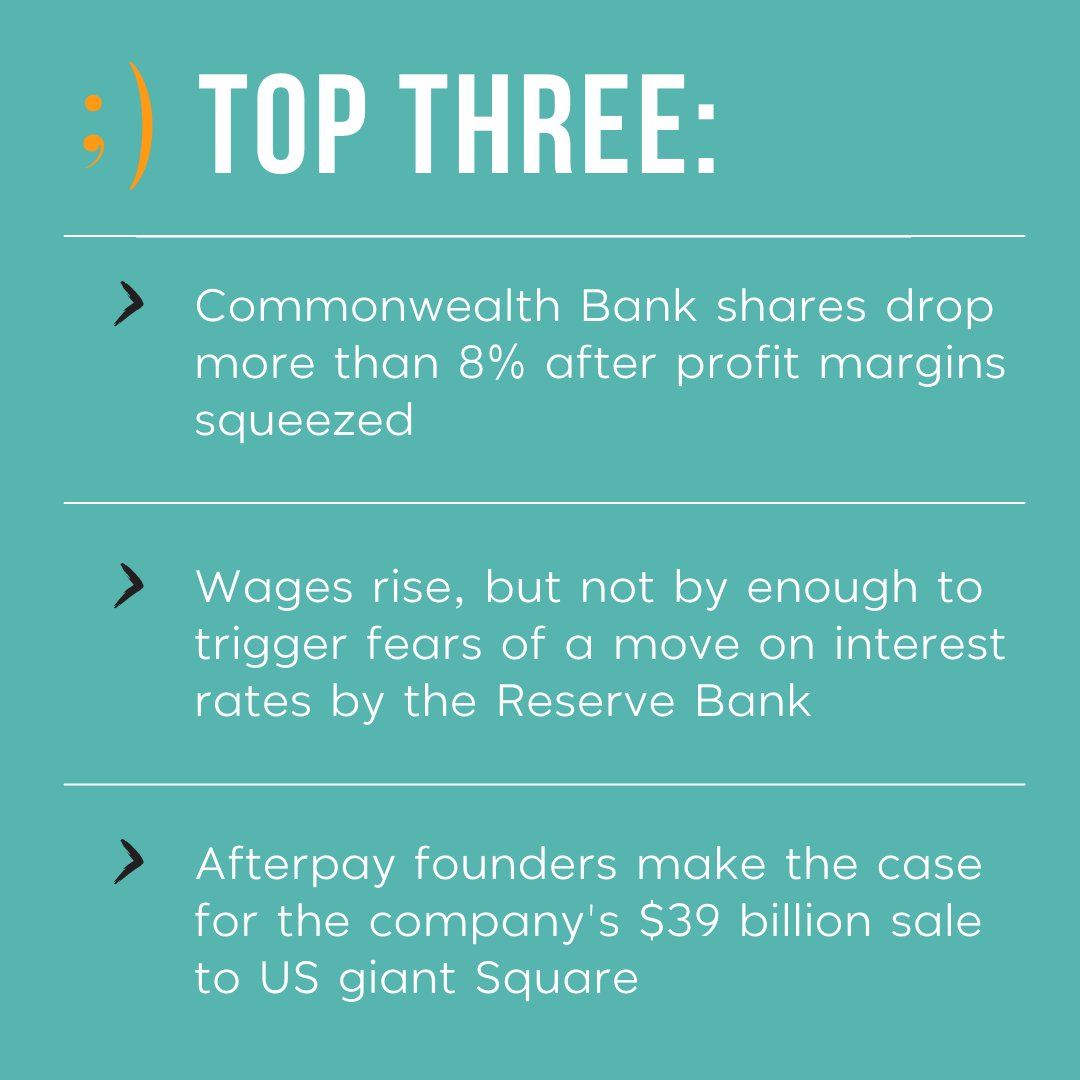 That's a huge whack from investors in Australia's biggest company. Here are the top stories from this morning's podcast.

Plus @SplashMusicHQ Stephen Phillips on Splash's place in the metaverse. @mawsonguy

Apple - apple.co/3zQ6QOX
Spotify - bit.ly/Fear-And-Greed…