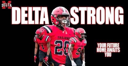 ErwinReed5's tweet photo. After a good talk with @COACHTQUINN I am blessed to receive my first offer from Mississippi Delta Community College‼️ @HornLakeFB @CoachHarville @TheDarkWhyte @Jordan_Black10 @RogerGlaude https://t.co/R3d6CadsR0