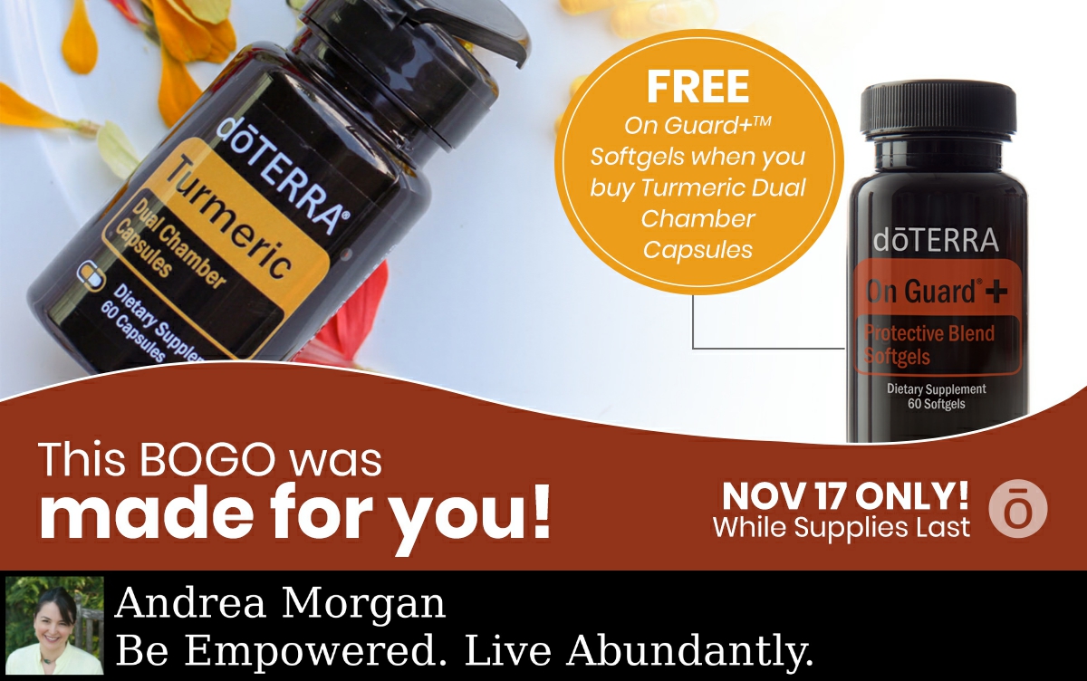 BUY Turmeric Dual Chamber Capsules GET dōTERRA On Guard+TM Softgels! DM me for product details!