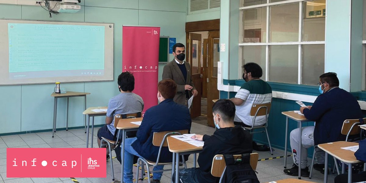 INFOCAP_Chile's tweet photo. #INFOCAP está en terreno! En alianza con Camanchaca Pesca Sur y #Asipes dimos el vamos al curso "Instalación y Mantención de Paneles Fotovoltaicos", dirigido a estudiantes del Liceo Bicentenario Federico Schwager en Coronel y sus familias, en el Biobío.
Avancemos juntos! https://t.co/sQzdM5H1qj