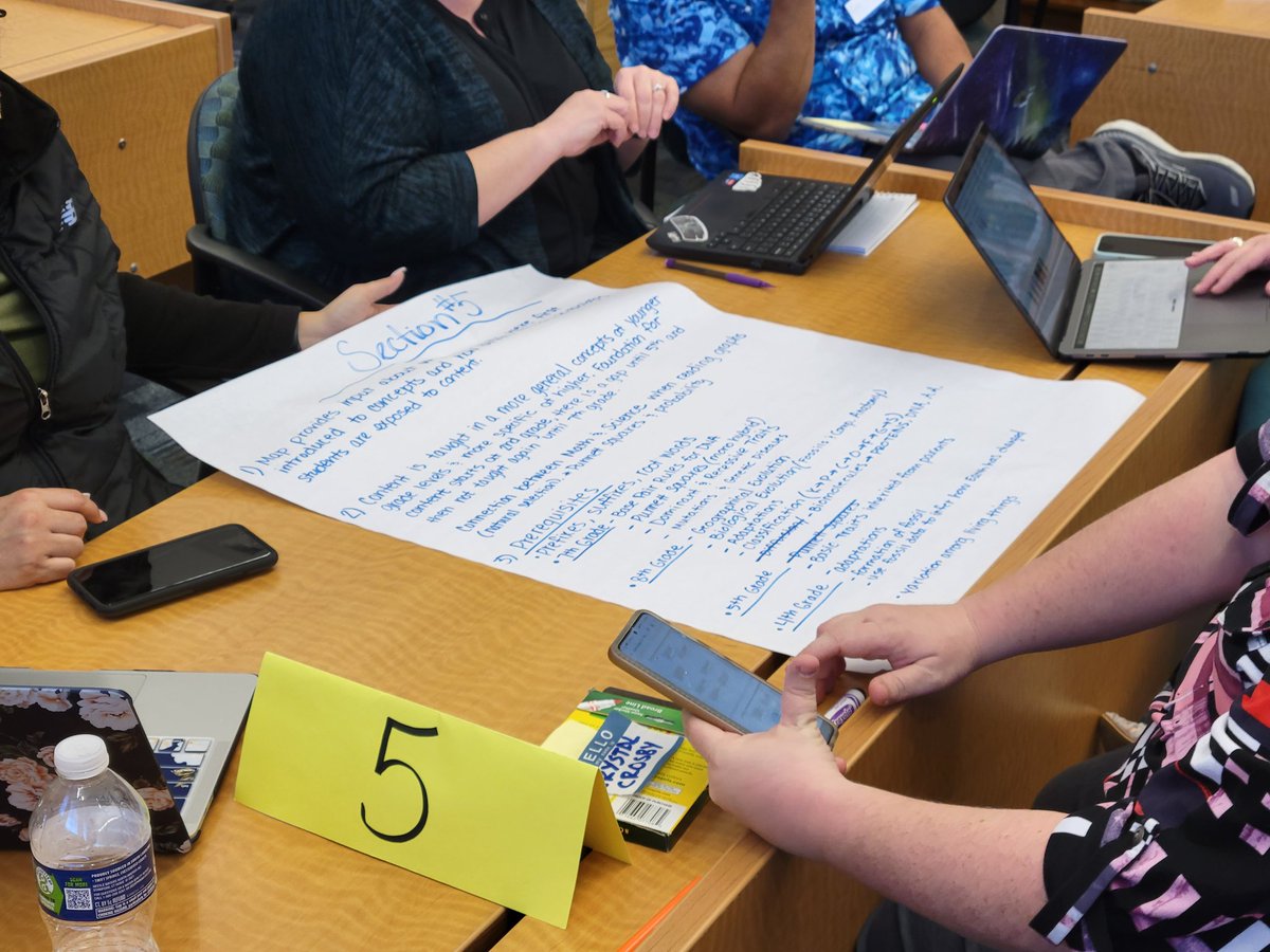 Northeast Region Biology/Science teachers work with <a href="/ncpublicschools/">NC Public Schools</a> Science Consultants to unpack standards and work on alignment! Thank you, <a href="/NERESANews/">NERESA News</a> and <a href="/pqschools/">Perquimans Schools</a> for supporting this session. #ScienceTeachersRock