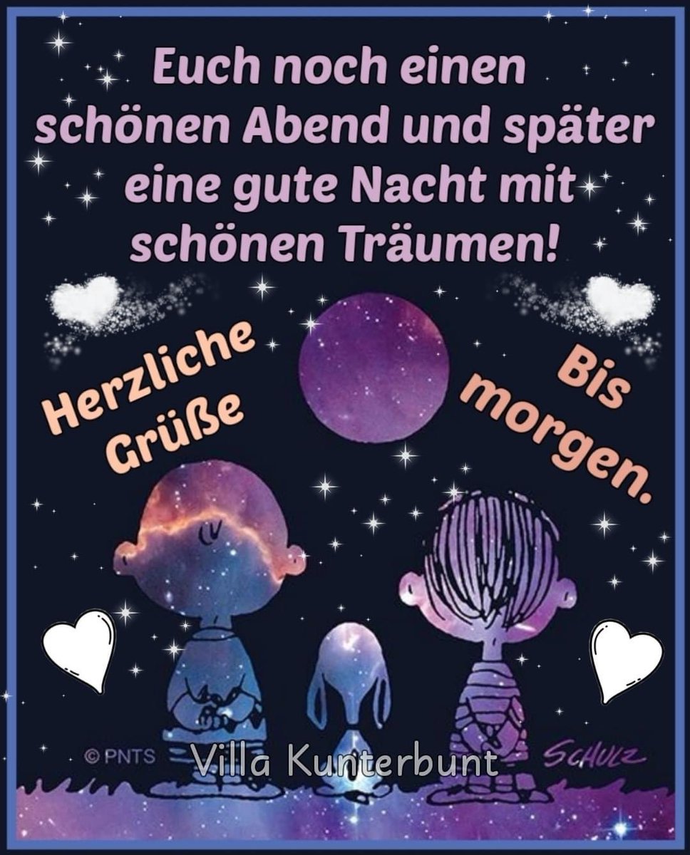 Gute Nacht 🌝🙋‍♂️🌝😴😘