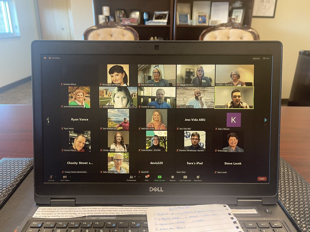 CopenhaverDr's tweet image. So proud of Dean Patriquin and faculty Christie Alexander, Brandon Mills, Trish Hoover, and Charlie Coates for a great presentation about the role of general education in technical education for the Small Cities Big Solutions #WVSolutions