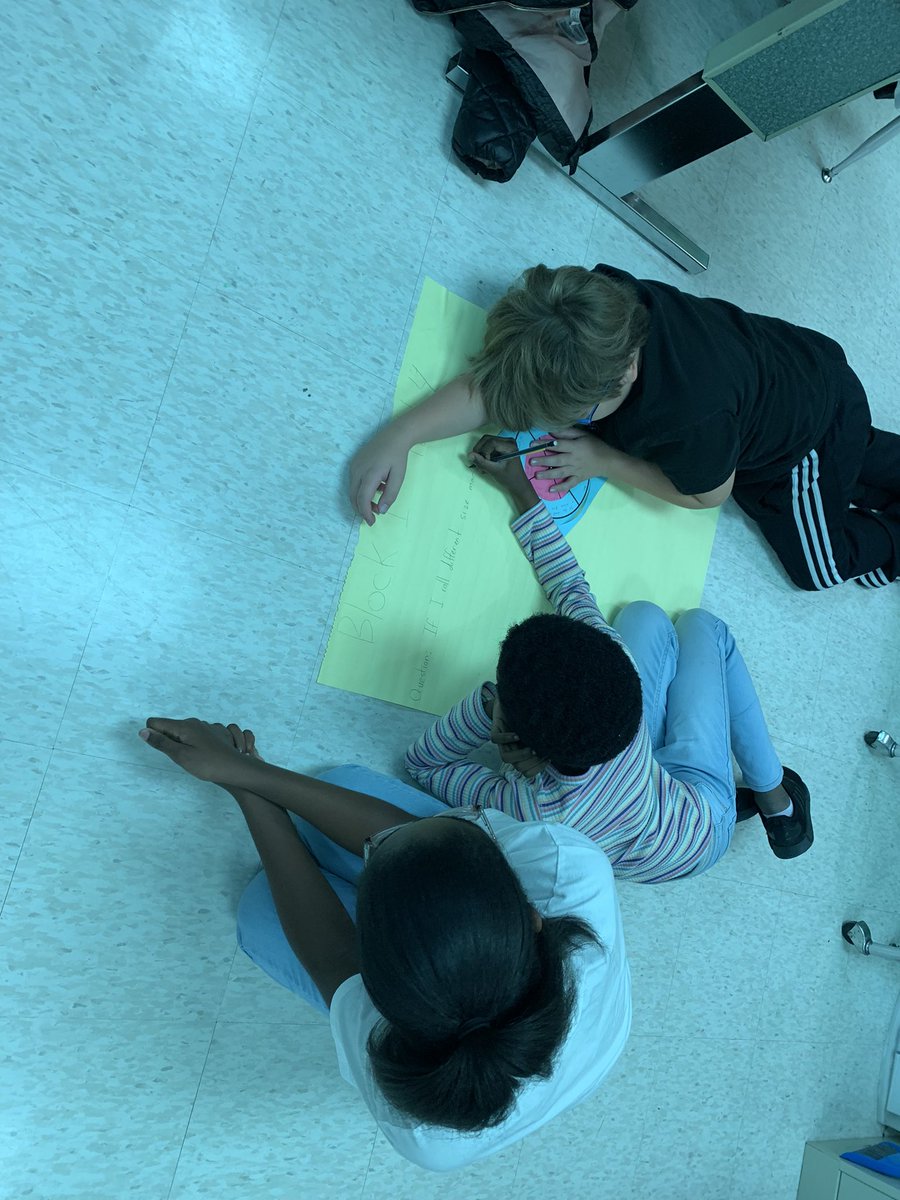 Day 1 of Designing an investigation on the effect of force on an object. #KISDLabStar <a href="/KISD_Science/">Keller ISD Science</a>