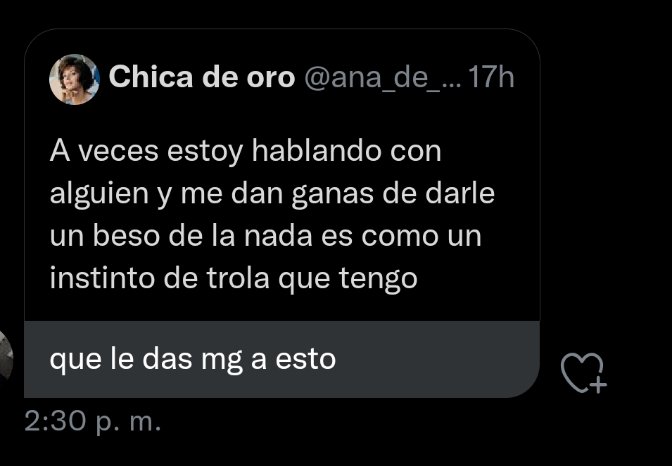 no puede ser