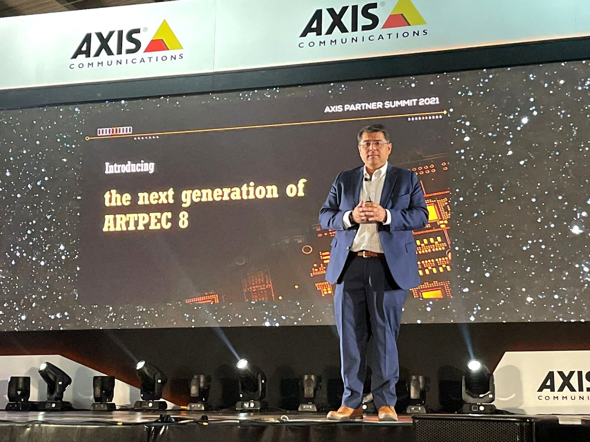 Axis_LAT's tweet photo. Nos encontramos en nuestro #AxisPartnerSummit2021 en compañía de nuestros socios de negocios, donde los expertos darán a conocer las nuevas tendencias y tecnologías que abrirán nuevos horizontes de negocio. #AxisLatam https://t.co/CPCqRWwTtQ