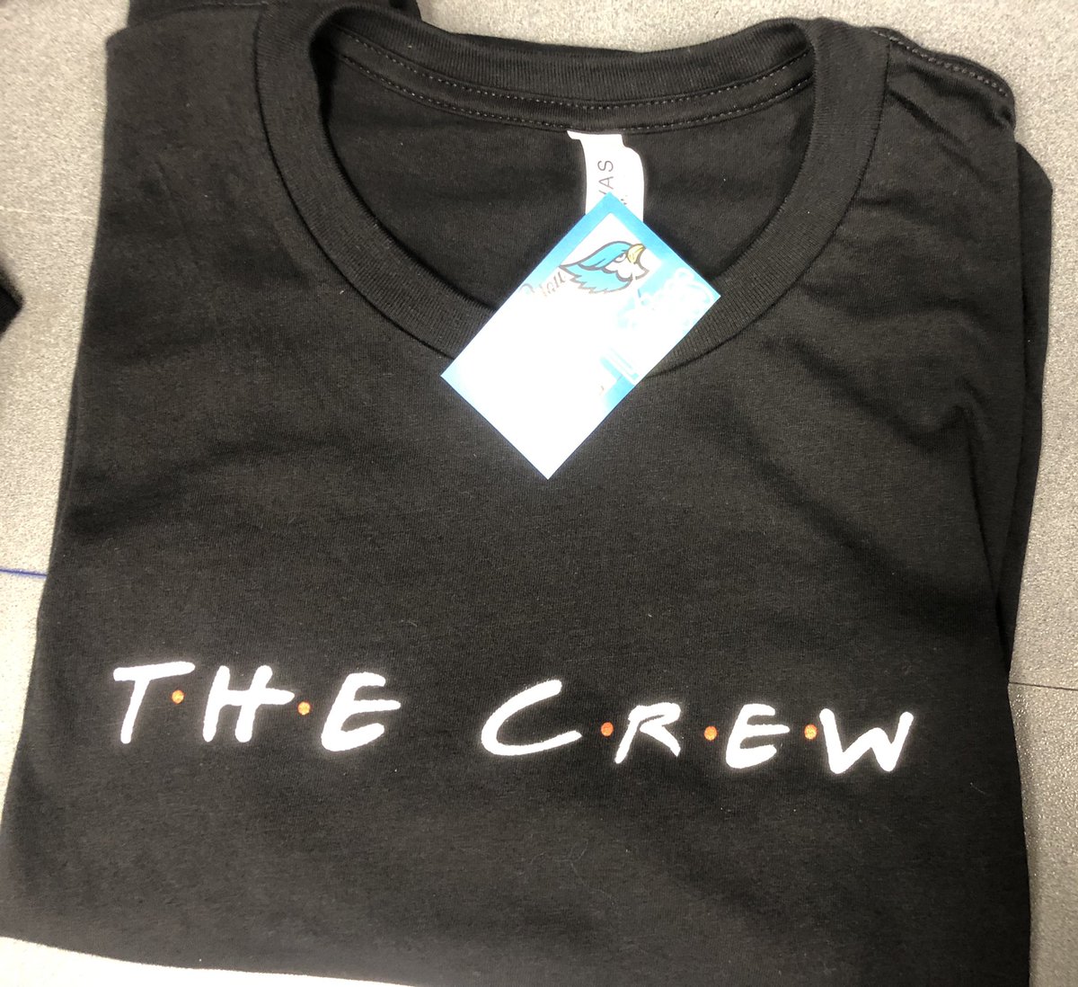 Bosch_LHSjays's tweet photo. Nice work to our @libertees staff for pressing 150 masks for @Gateway6NKC and screen printing these cute Friends themed shirts for a group out of @PlatteCountyR3. Thank you for supporting our students and our cause. 💙@AElliott_LHS @LHSJAYS https://t.co/NoGj5Gdx9F