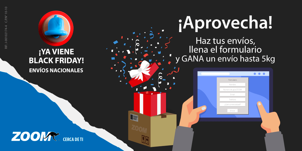 ZOOMenLinea's tweet photo. ¡Aprovecha! ⏳ Faltan pocos días para el sorteo.

Completa la información en nuestro formulario 📋 y podrás participar por uno de los 5 envíos GRATIS en todo el país 🇻🇪

📢 Anunciaremos a los ganadores el día 6 de diciembre 2021.

¡Participa Ya! 👉 https://t.co/mvD5YkSJyi https://t.co/qaXWTKfqoe