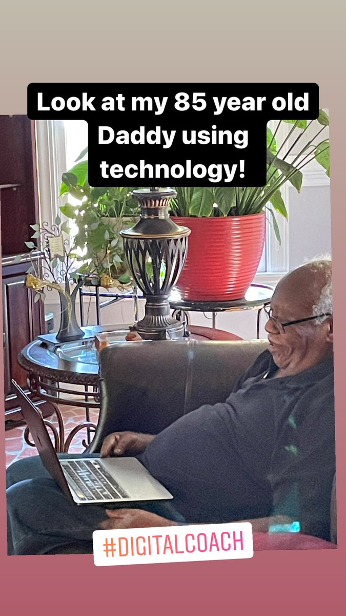 iamshennicec's tweet photo. You are never too old to learn digital skills. #digitalcoachesprogram #digitalcoach https://t.co/5P08mXOlBa