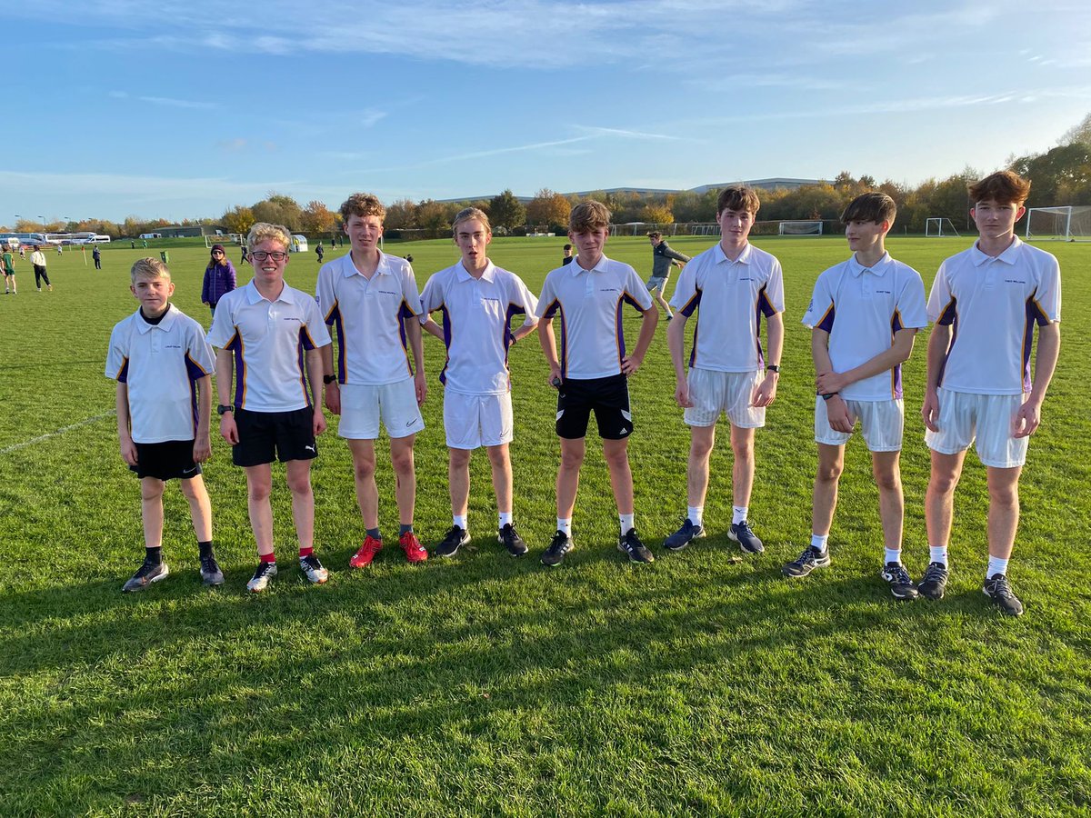 A cracking afternoon of cross country running from our junior and inter teams 👏 👏 well done to everyone who competed!