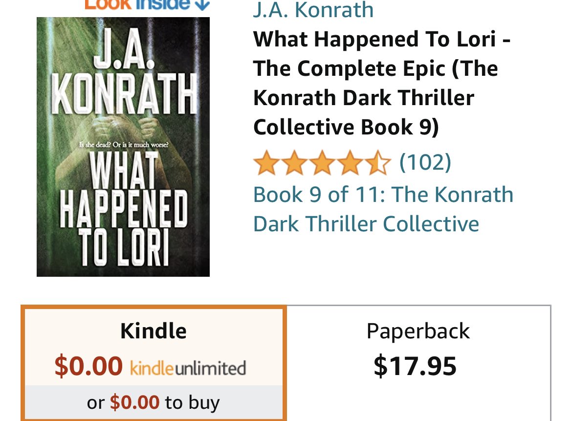 Lutherskillkit's tweet photo. @jakonrath  books that are free on Amazon right now!   https://t.co/30lVxrF41g https://t.co/st9oq0veKN