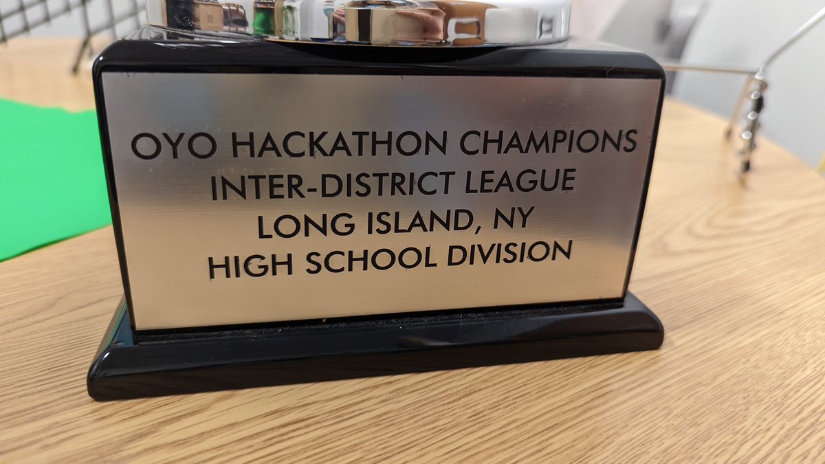 esm_csd's tweet photo. 2nd grade Ss at TAS loved learning about coding and they can't wait to be old enough to earn that trophy! 
#oyohackathon 
#champions
@kid_OYO 
@CodeMakeOwn 
#sharktech https://t.co/WLQczcK6wT