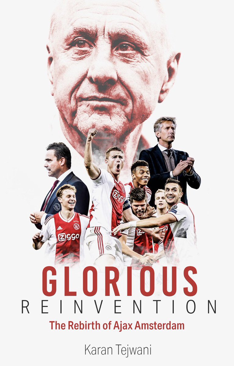 Van harte aanbevolen: Glorieuze heruitvinding - De wedergeboorte van #Ajax. Het nieuwe boek van de Engelse #voetbalschrijver <a href="/karan_tejwani26/">Karan Tejwani</a>, dat naar verwachting in maart 2022 verschijnt. 
#voetbaljournalistiek #Amsterdam
 #boek #lezen #leestip #Cruijff