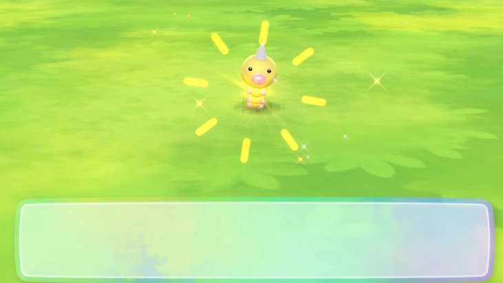 NightyGen's tweet photo. And then I went outside the forest and almost missed Shiny Weedle (had to turn back). That one was no CC and no lure, only charm. That was right after Caterpie, but I spend some time cleaning box so it was around 20 minutes later. 

#shiny #shinypokemon #letsgoeevee https://t.co/RHPh8WmIcf