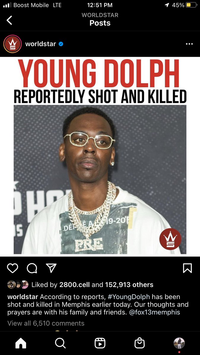 DeshunMurphy97's tweet photo. Not young dolph bro 😢😢 https://t.co/KaVPdxzrD2