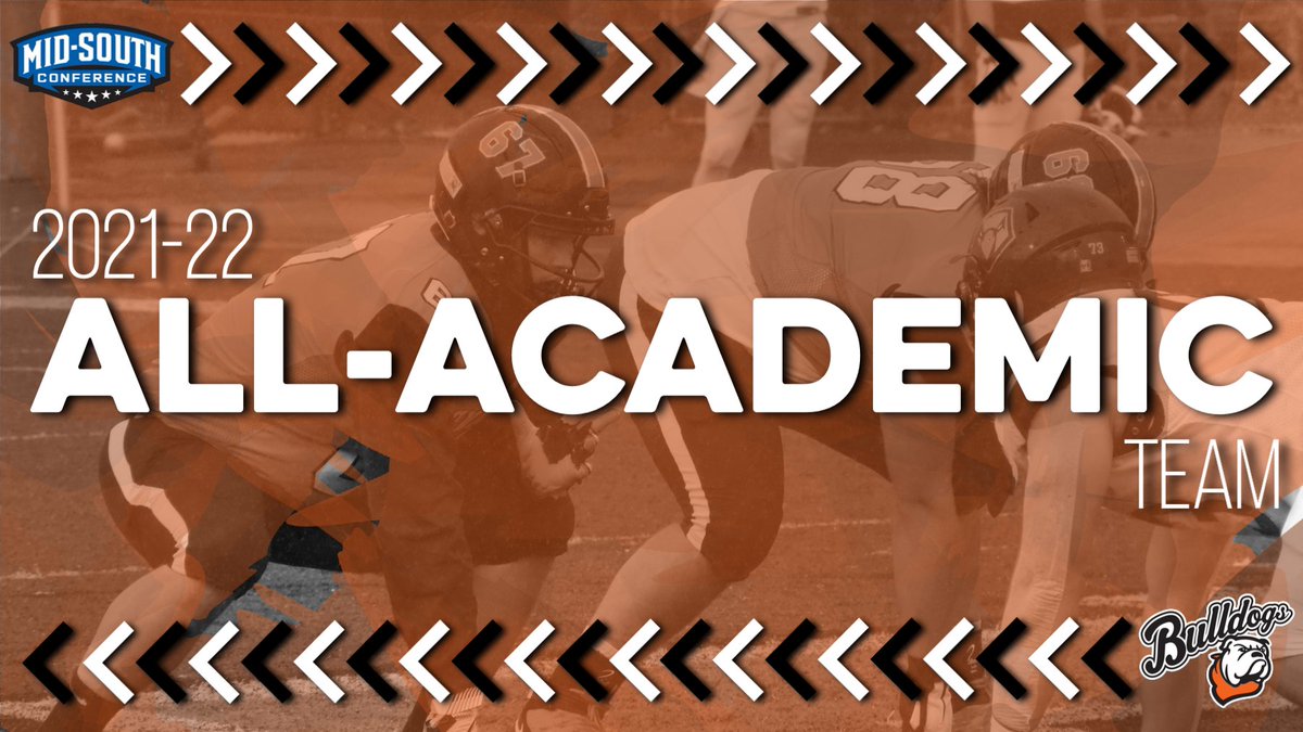 Making the grade 🎓📚

#UnionFootball places 1⃣3⃣ on the <a href="/MidSouthSports/">Mid-South Conference</a> Academic All-Conference Team

#RepTheU

➡️➡️➡️ bit.ly/3coNYfo