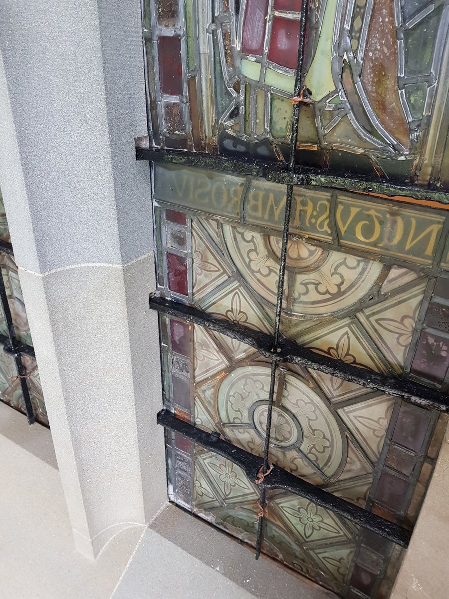 #Kingslandchurch new  stonework to the chancel windows near completion and ready for the glaziers <a href="/LtdTreasure/">Treasure and Son Ltd</a>