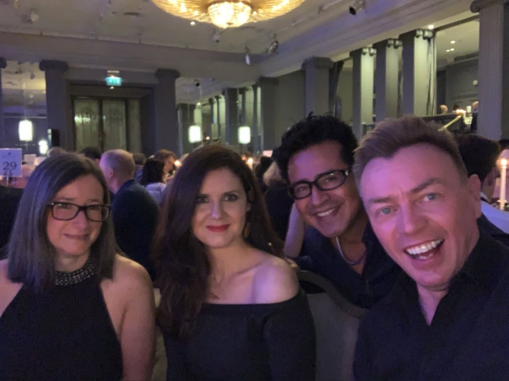 At the AJ Architecture awards! Good luck all! #ajawards