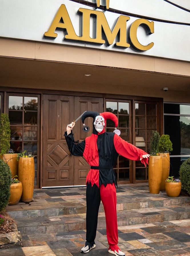 IntegrityMG's tweet image. We loved to see all the costumes and team spirit from our most recent Mascot Activity Challenge and swag drop. Can you find the Integrity sticker in this photo from AIMC? Like when you see it! #IntegrityGameTime2021 #IntegrityFamily