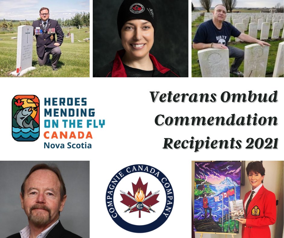 Today we celebrated the Veterans Ombud Commendation 2021 recipients in an online ceremony. The seven recipients will be featured here over the coming days, or at ow.ly/GNWf50GPVB5
