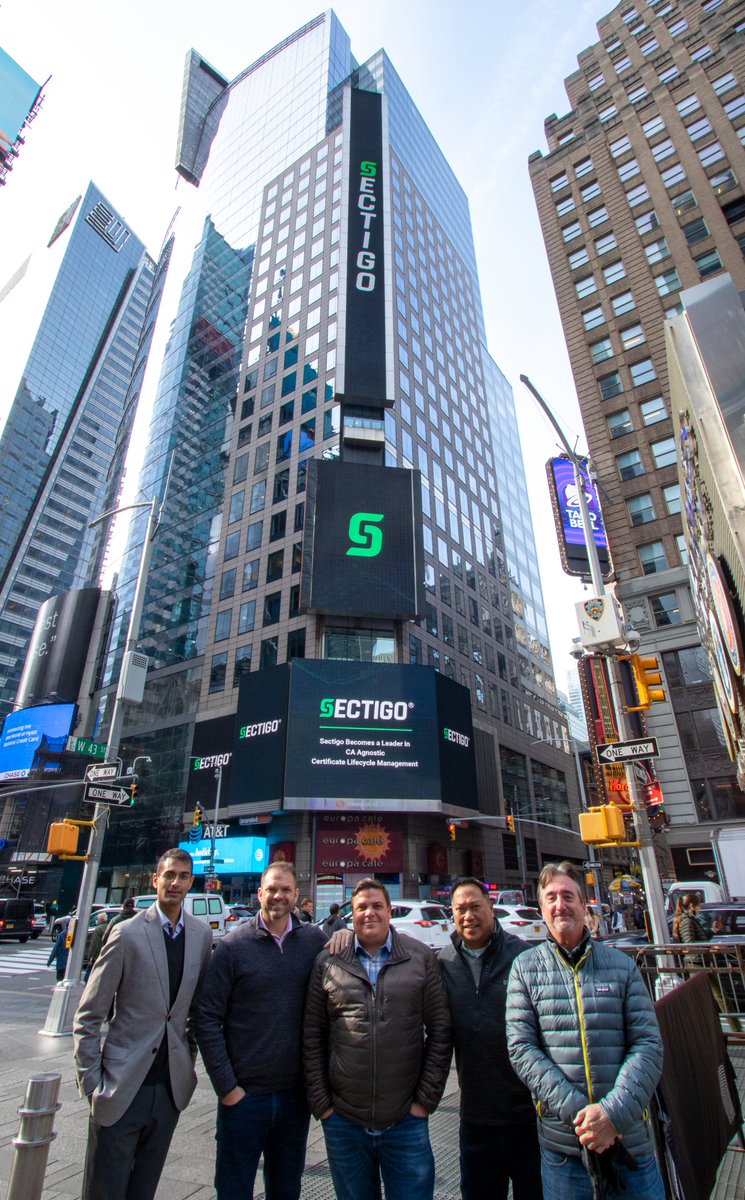 Sectigo tweet media