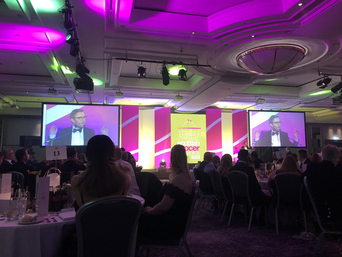 Very excited to be a first timer at one of the most iconic #Scottish #Retail events 🙌 #SGAwards