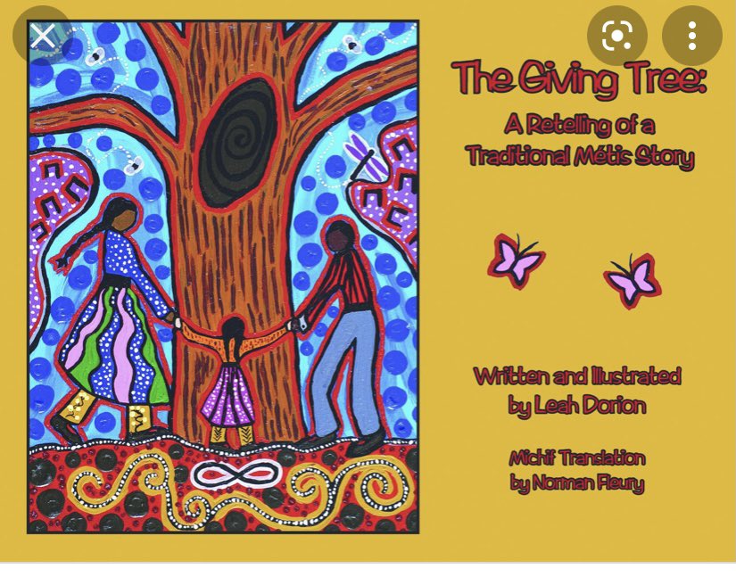 EdgertonSchool's tweet photo. The grade 1/2 class celebrated Métis Week by listening to the read aloud “The Giving Tree” and creating their own rendition of a ‘Giving Tree’ https://t.co/gQXkGuMbcy