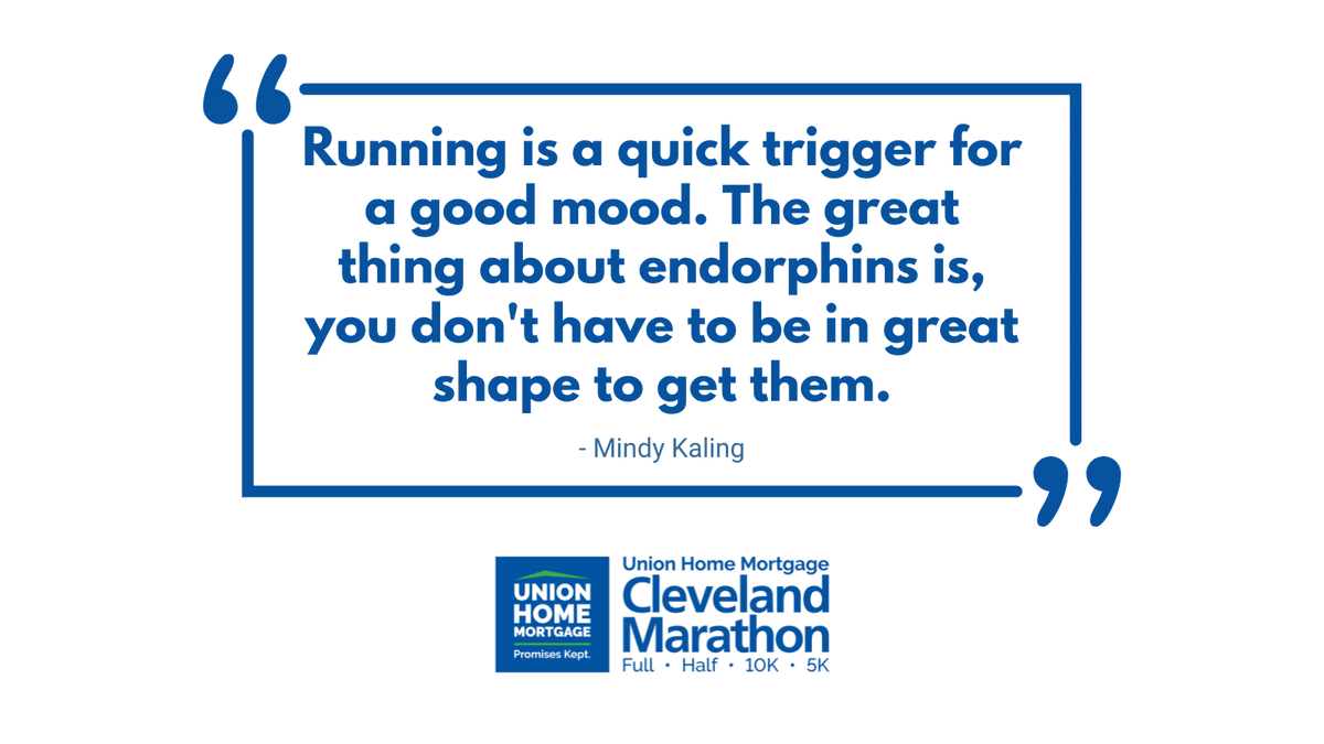 clevemarathon's tweet photo. Do running endorphins keep you coming back for more? That's one of the many benefits of the exercise — runner's high IS real.
#MotivationMonday #runhappy #runhealthy #runohio #runtheland #runnerscommunity #clevelandrunning #runningtraining #marathontraining https://t.co/0Yre82aUst