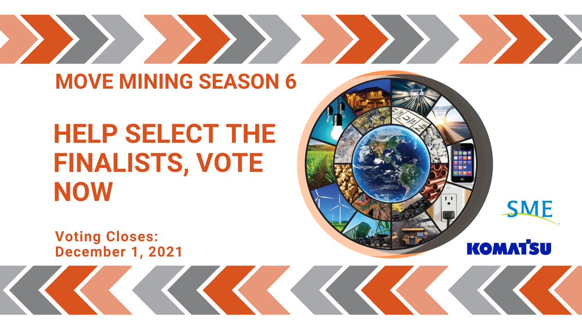 smecommunity's tweet photo. The People’s Choice winner is guaranteed a spot as one of the five finalist teams at the live Move Mining event of MINEXCHANGE 2022. Get your vote in now because there are only two weeks to vote. Vote here: https://t.co/KK44xTssE3 #MoveMining #MINEXCHANGE22 https://t.co/4FBPxClaRh