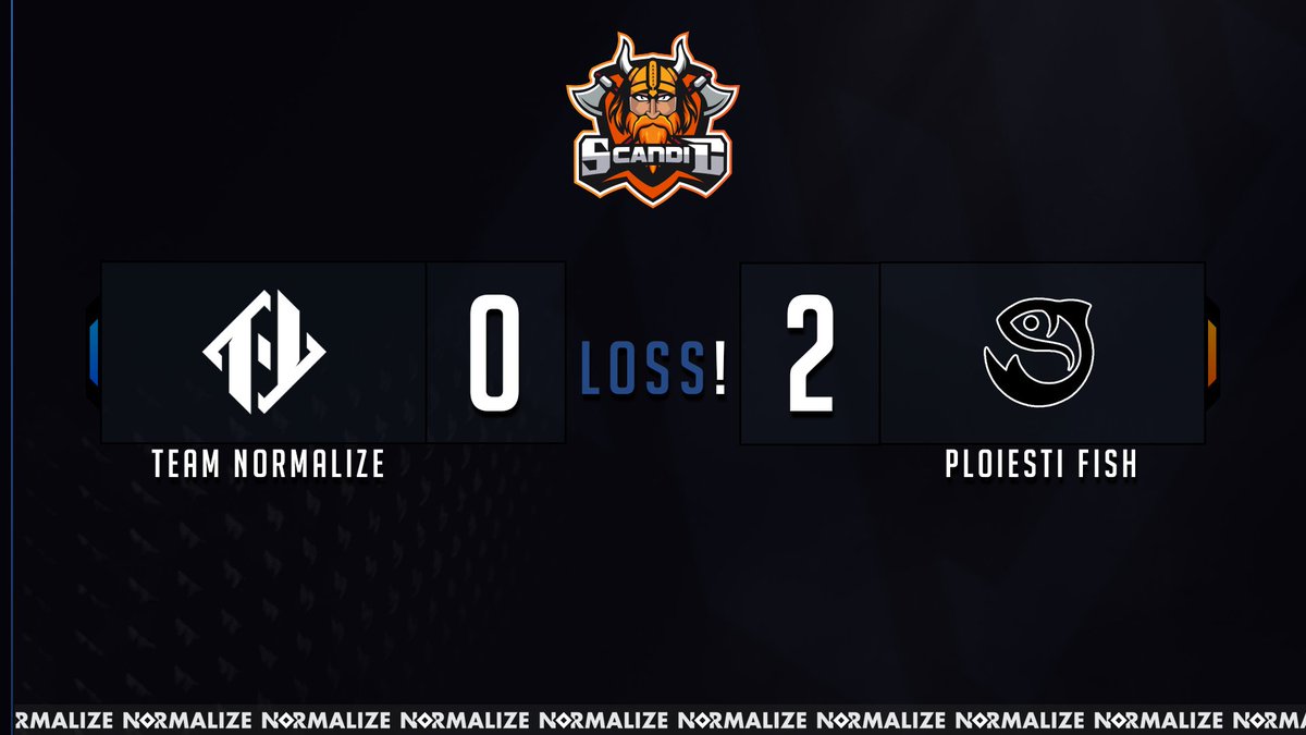 TeamNormalize's tweet photo. 😢
After a very good performance from #PloiestiFish we go down 0-2 (11-16 Mirage, 7-16 Vertigo) GGWP to them!
#SetTheNorm https://t.co/jzdyYw70Bs