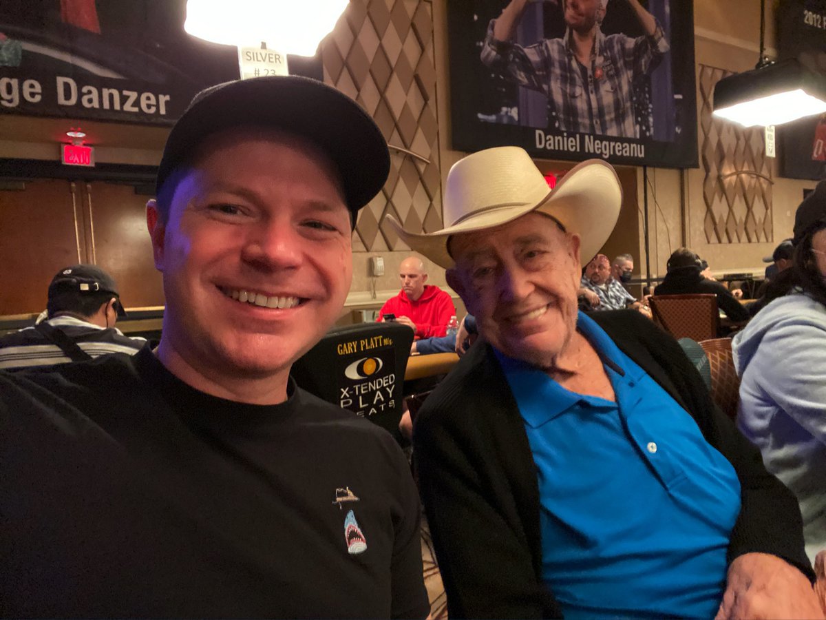 I am fortunate to have a bounty at my first table.🍀 <a href="/TexDolly/">Doyle Brunson Legacy</a>