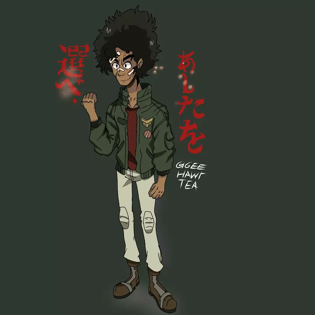 Koffeehell's tweet photo. I got you a #megalobox rework 
#fanart #Nomad #megalobox2 https://t.co/eaqIjW18Lk