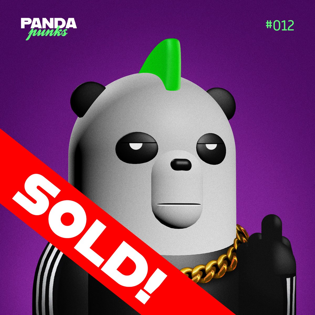pandapunks_'s tweet photo. BAM! No.12 SOLD!!!  #nft #nftart #nftartist #nftcollector #cryptoart #digitalart #nftcommunity #art #crypto #cryptoart #ethereum #trending  #cryptoartist #opensea #nftcollectors #nftdrop #nftcollectibles #eth #openseanft #nftartists #artoftheday #nftartgallery #PandaPunks https://t.co/CZi69eixP8