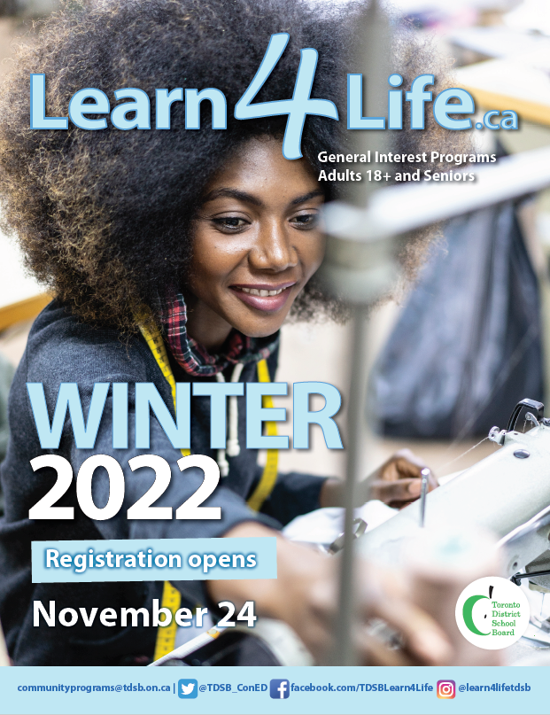 Cure the winter blues with watercolour hues! 🟨🟥🟦

🚨Learn4Life’s Winter 2022 Brochure is now available online at learn4life.ca
❄️Registration begins in 1 week on Wednesday, November 24th at 8:30 a.m.

#Adultclasses #Toronto #Generalinterest #Hobbies #Learnanewskill