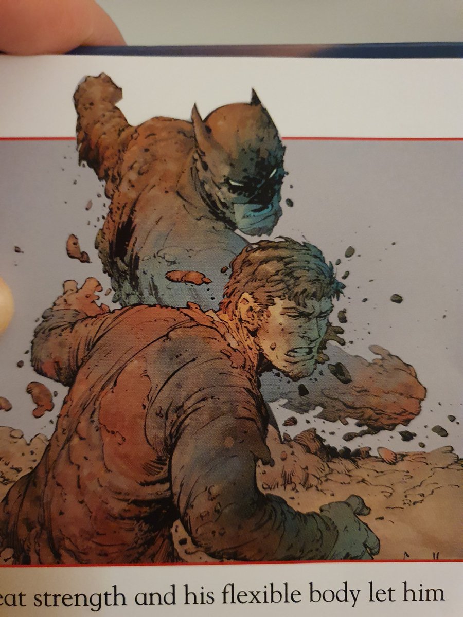 Hey @EdGambleComedy big fan of the <a href="/OffMenuOfficial/">Off Menu with Ed Gamble and James Acaster</a> pod. My 6 year old son saw you on <a href="/taskmaster/">Taskmaster</a> (PG version!) and tonight saw a pic of DC comics' Clayface in a Batman book we're reading and he reckons you look just like him!