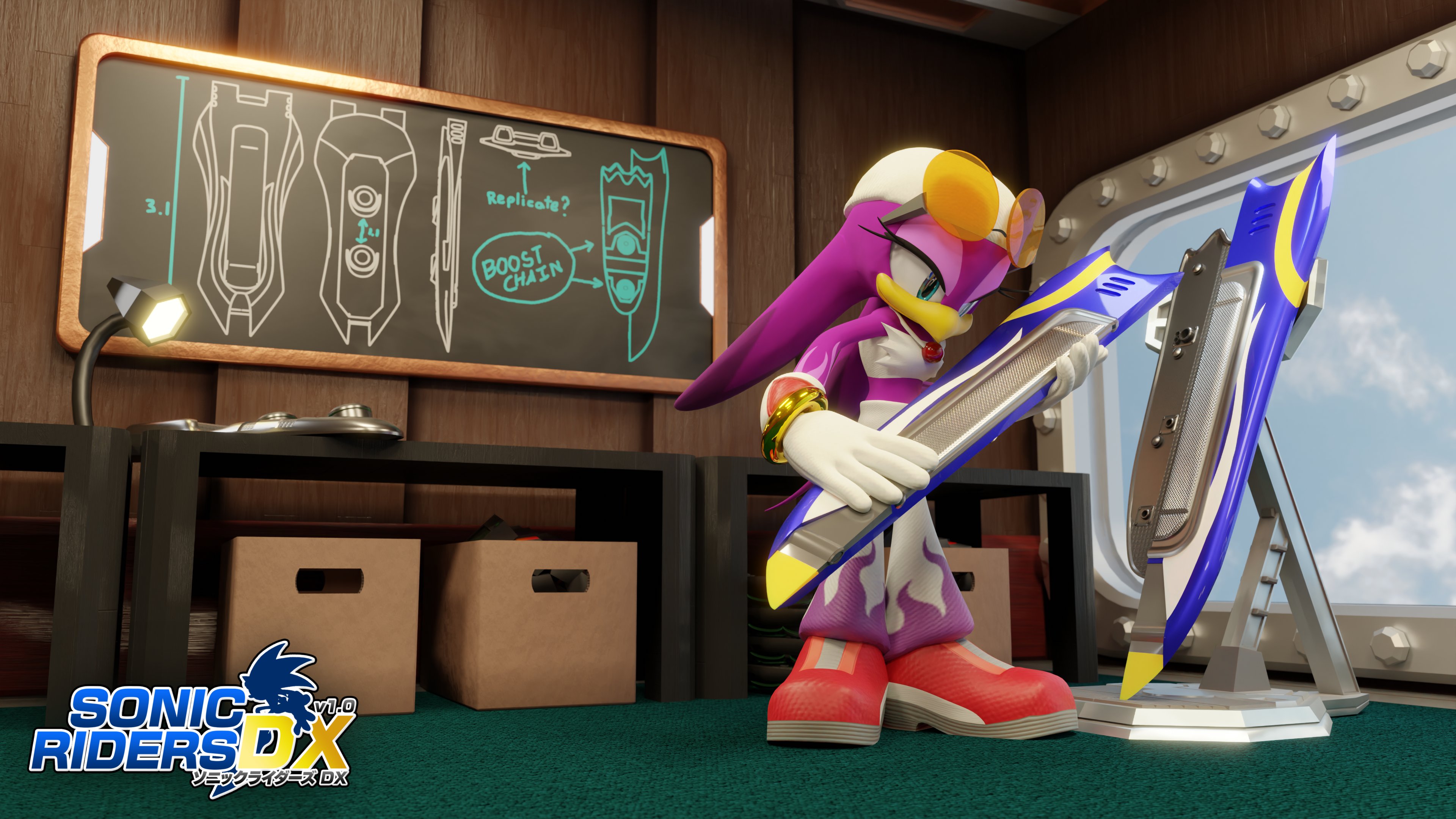 Extreme Gear Labs (Sonic Riders DX, Regravitified) on X: In case you  missed it, Hyper Sonic will be making his debut in Sonic Riders DX 2.0! It  also seems someone's looking for