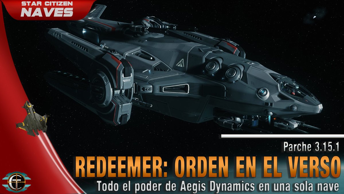 ✅ Nuevo video👉🏼𝐘𝐨𝐮𝐭𝐮𝐛𝐞.𝐜𝐨𝐦/𝐜𝐢𝐭𝐢𝐳𝐞𝐧𝐭𝐞𝐜𝐡👈🏼🌐 Análisis Aegis Redeemer Star Citizen. Disfrútenlo, buena vida &amp; vuelen seguro! 🚀 

youtu.be/5hYXraDNcG0

#StarCitizen #YouTuber
