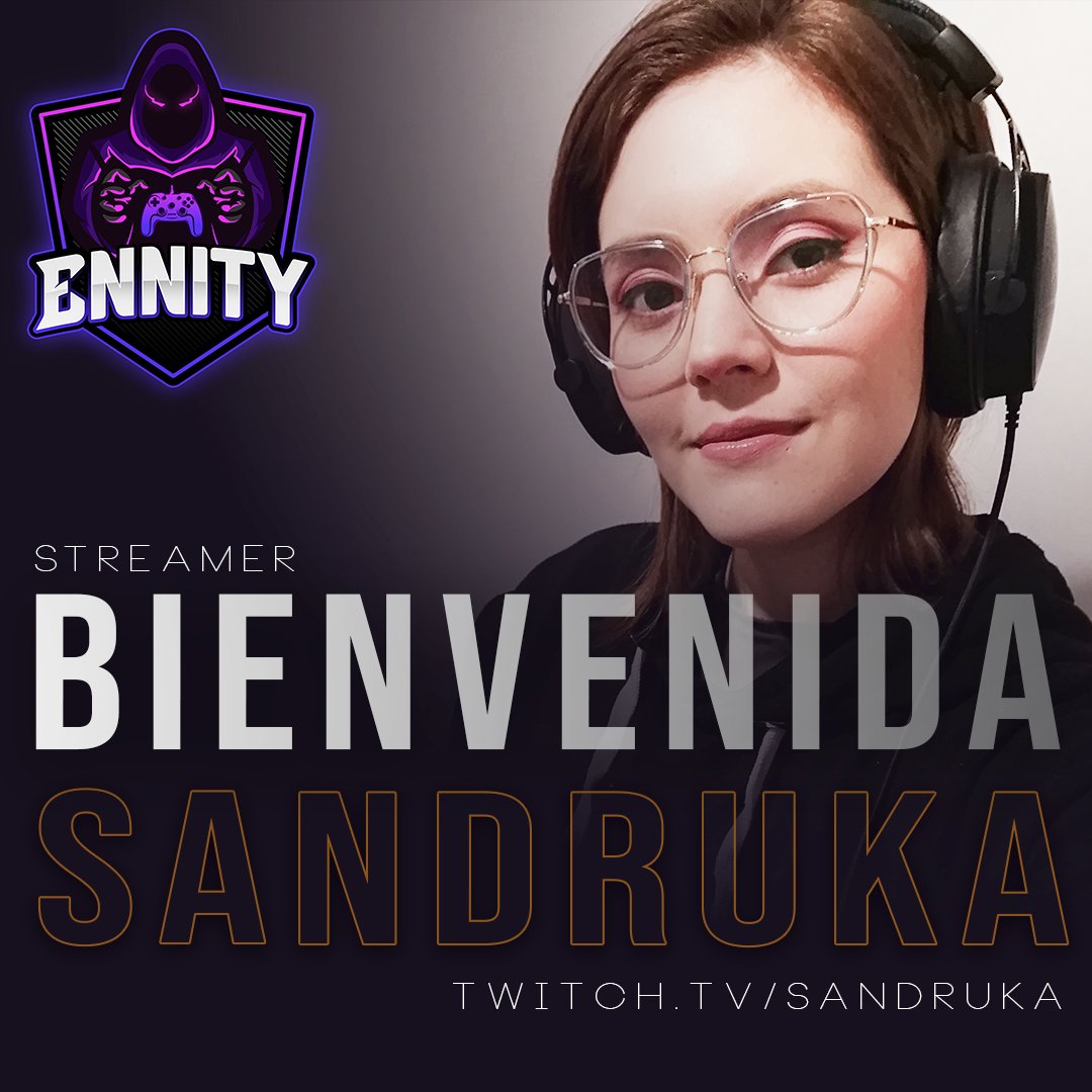 ennitycl's tweet photo. Se suma a la familia #Ennity la grandísima streamer Sandruka✨ La suuuube 💥 Acompáñala en sus exóticas partidas de #Valorant y su tryhardeo en sus ranked de #LOL https://t.co/Tnce0Cx0CR