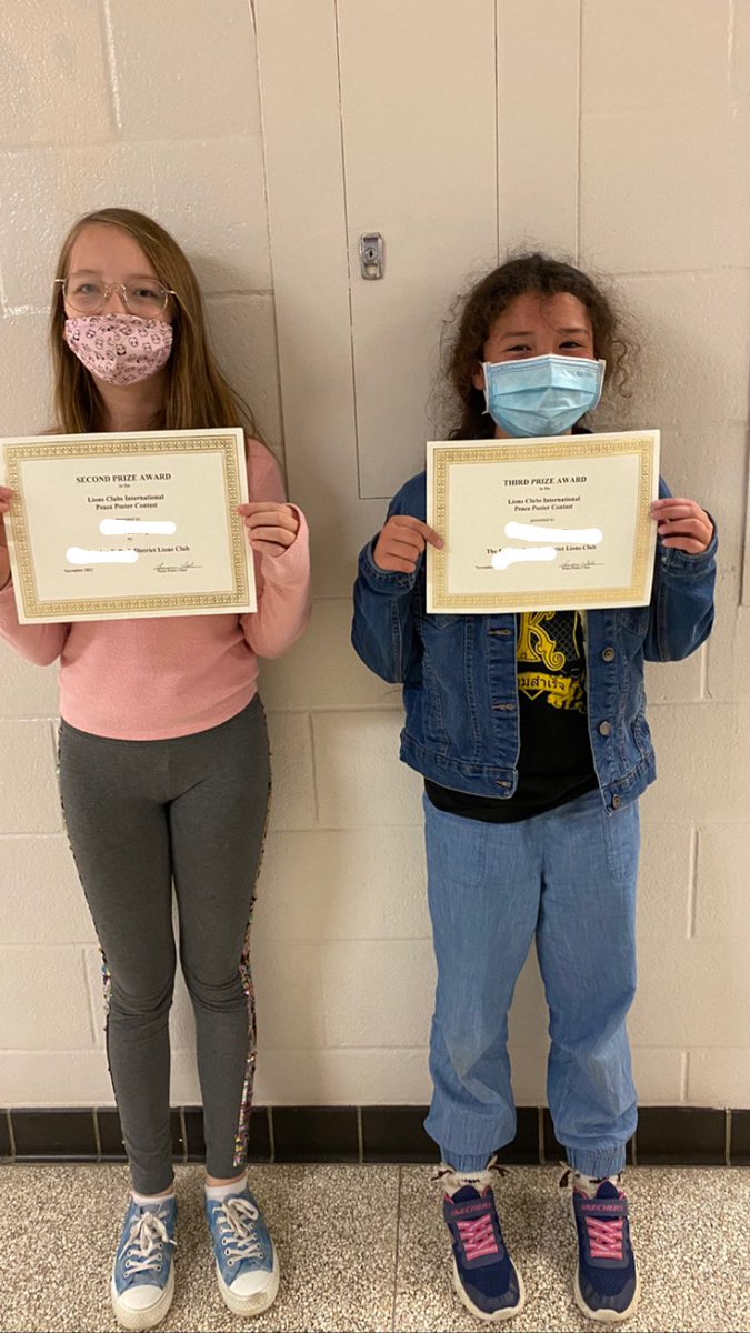 MsLongeway's tweet photo. We heard some super amazing news today!! Two kiddos in our room came 2nd & 3rd for our local Fenelon Falls & District Lions Club’s #peaceposter contest. They are beaming with excitement and pride for their accomplishment. 🥰🤩 @FenelonTownship #tldsbart #tldsblearns https://t.co/TQvCq6rYb0